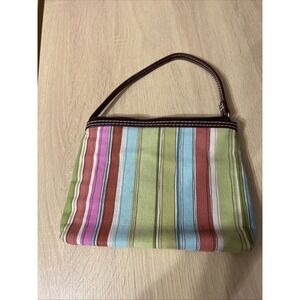 Multi Color Bath And Body Works 6" Makeup Travel Bag